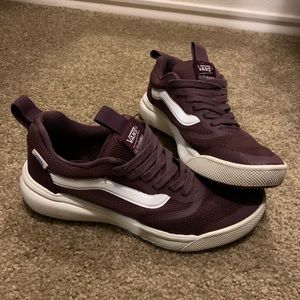 Van’s Ultrarange Shoes - Maroon 6.0 M / 7.5 W